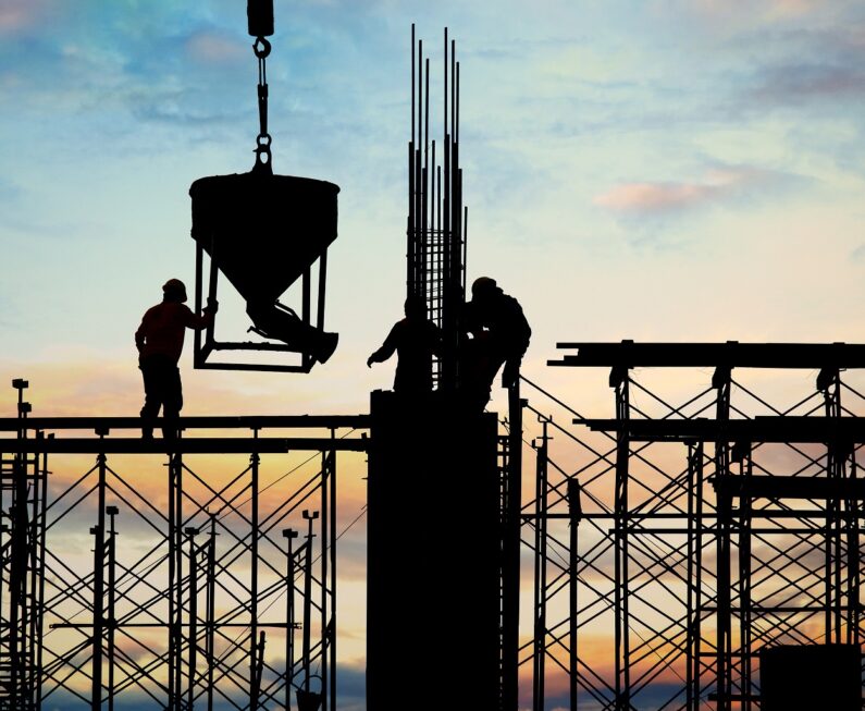 construction silhouette